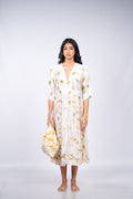 V-neck comfort dress