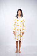 Earth bloom shirt dress