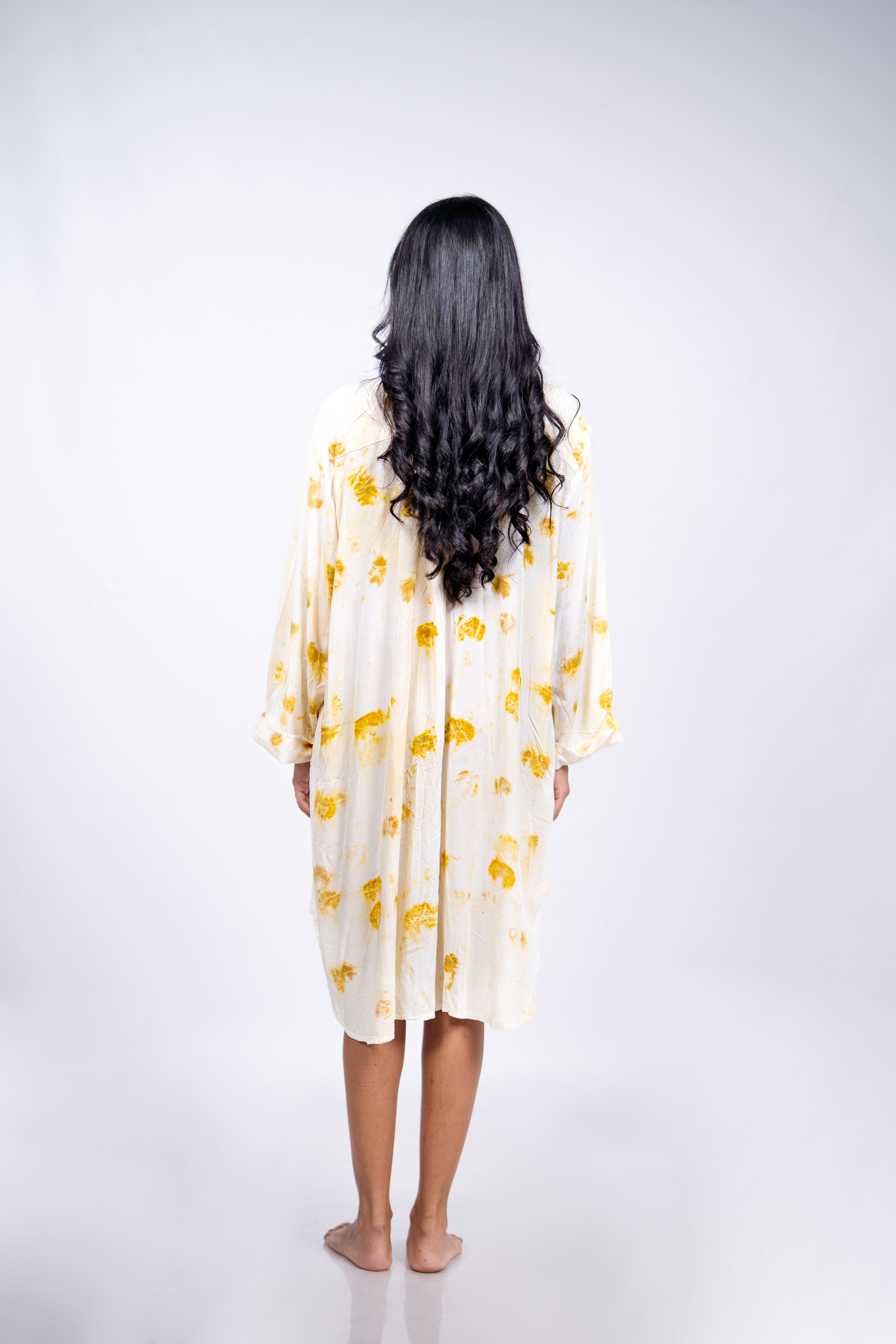 Earth bloom shirt dress