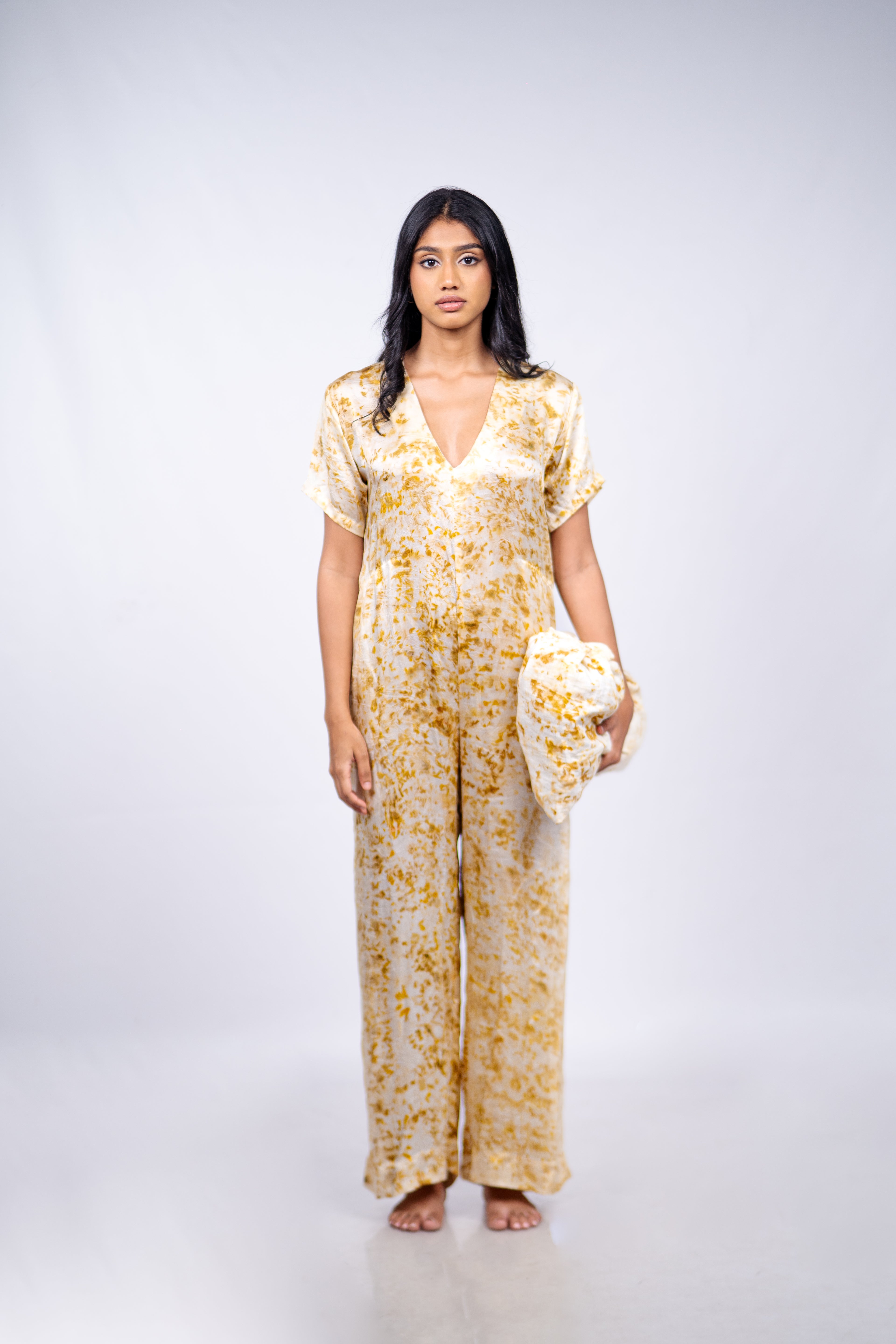Whispher dye jumpsuit