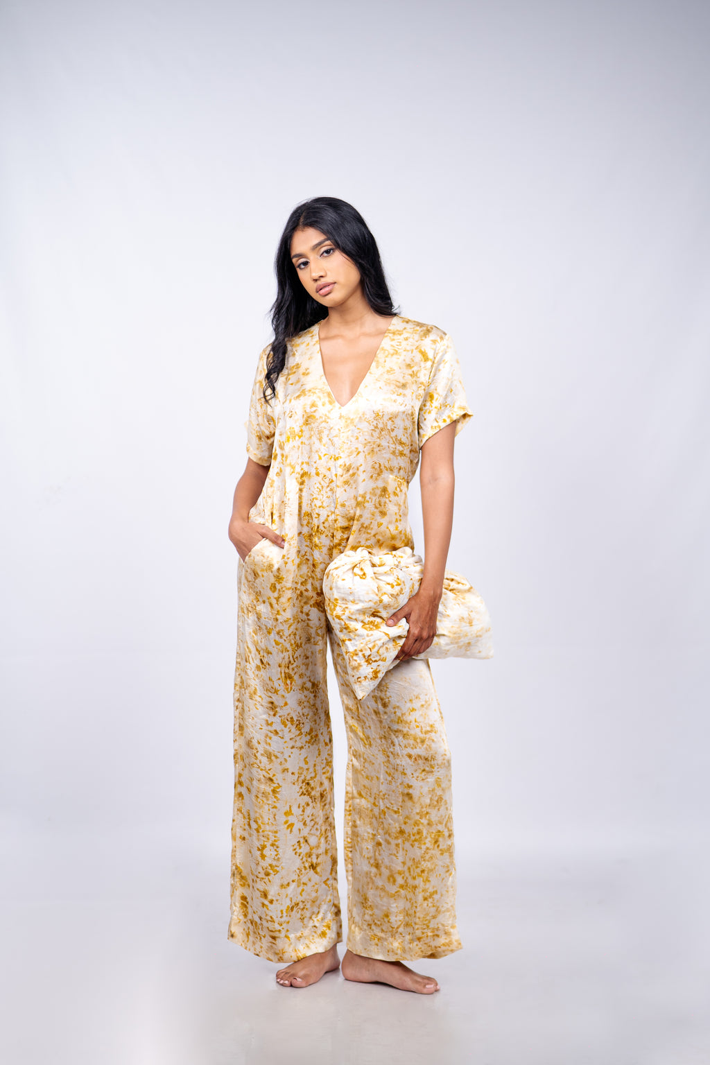 Whispher dye jumpsuit