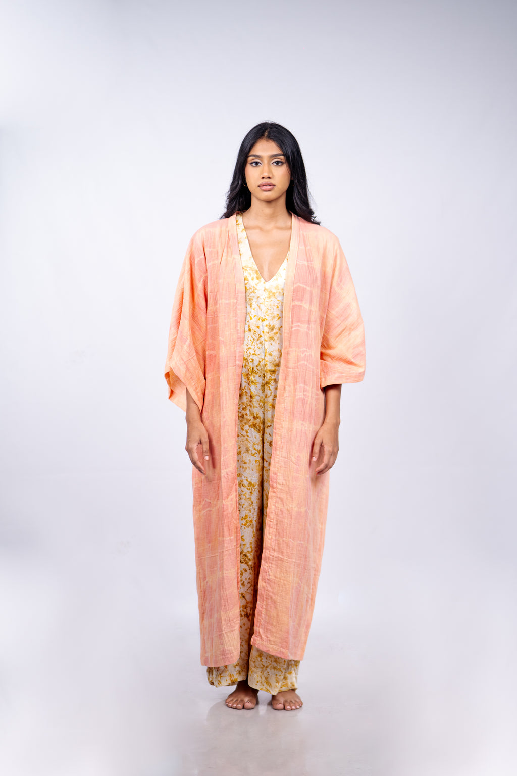Sunset madder kimono