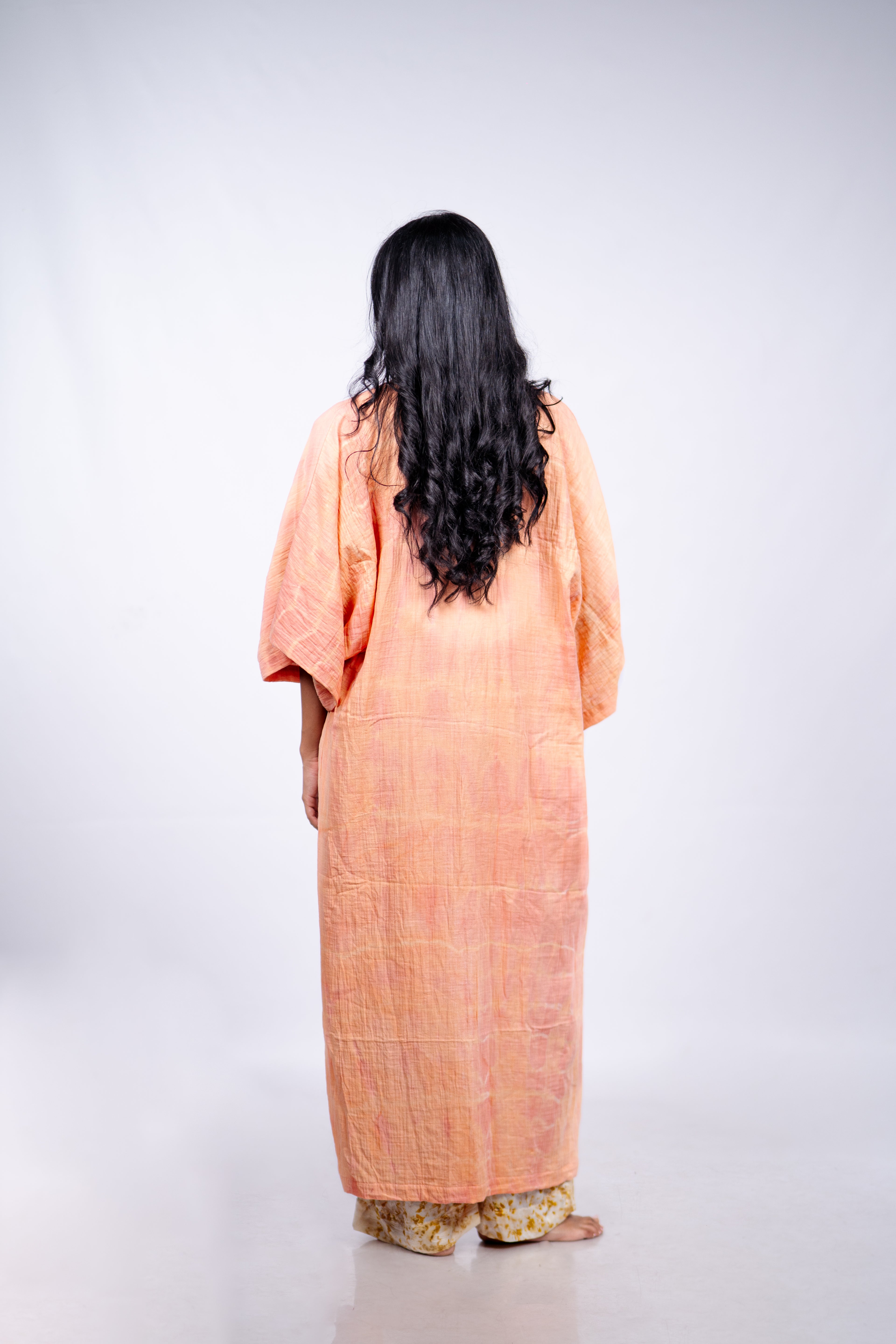 Sunset madder kimono